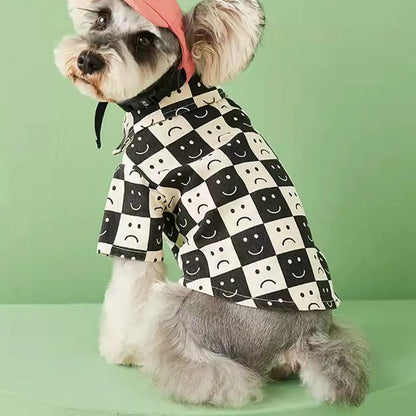 Checked Denim Shirt for Pets
